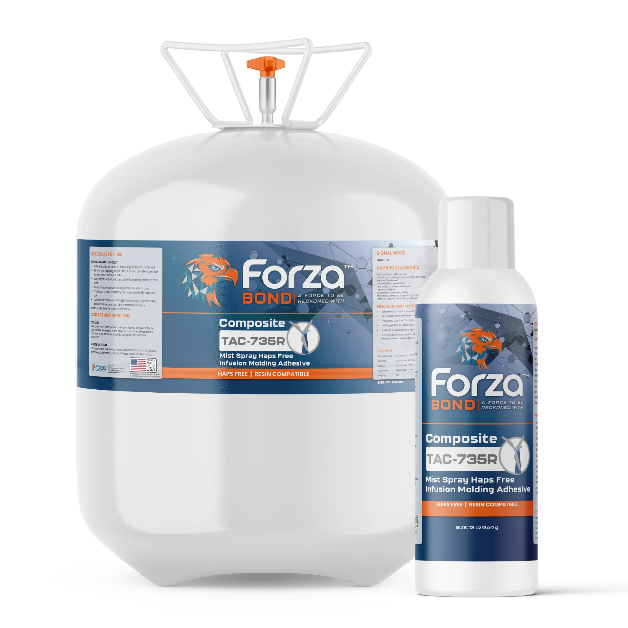 TAC-735 - Mist Spray No HAPS Infusion Molding Adhesive