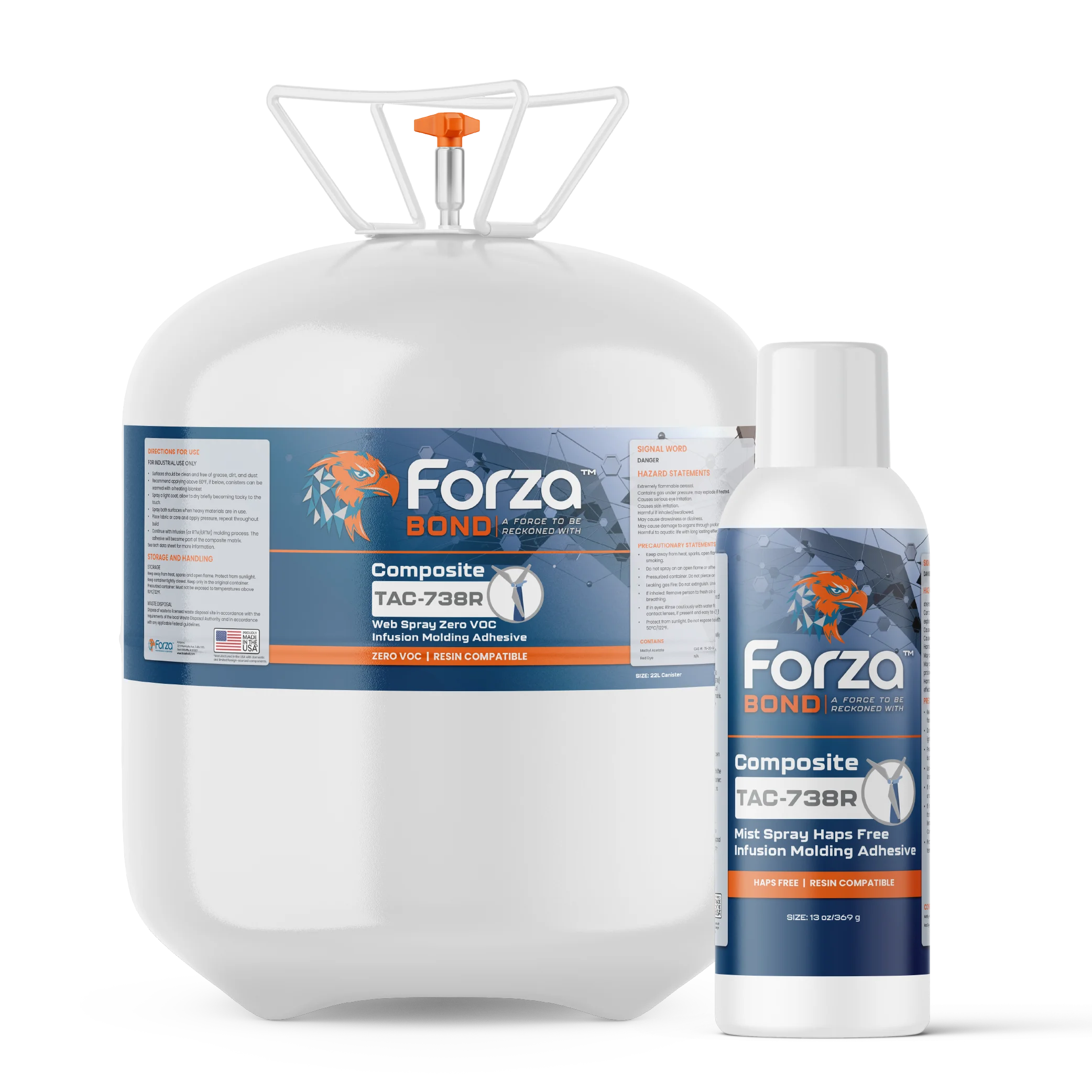 TAC-738R - WEB SPRAY ZERO VOC INFUSION MOLDING ADHESIVE